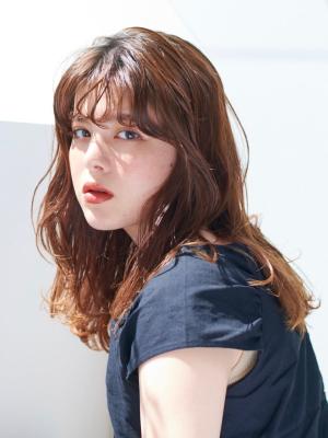 大人かわいいゆるふわミディ