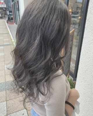 暗髪透明感