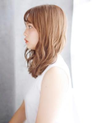 セミウエットの細かめミックスカール