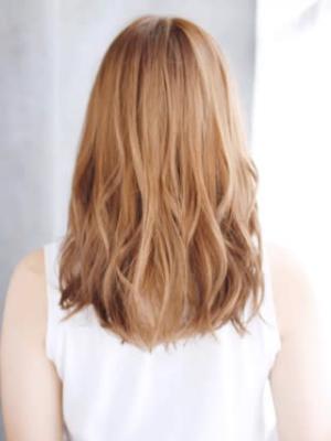 セミウエットの細かめミックスカール