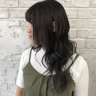 グラデーション_グレー_ロング＜池袋＞7005