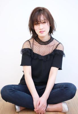 ミニボブ×シースルー