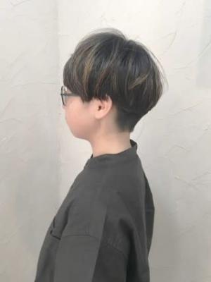 【reir下北沢】*マッシュショート+３Dアッシュ*