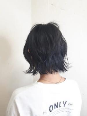 【reir下北沢】*ふわボブディ+ダークラベンダーアッシュ* 【reir下北沢】*ふわボブディ+ダークラベンダーアッシュ*