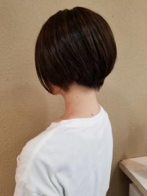 ショート×前下がり