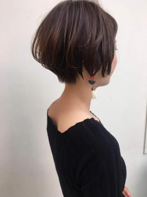 大人ショートボブ