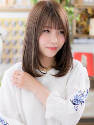 大人ベーシック…前下がりワンカールストレート　ブランジュ