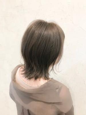 【flor 戸塚】*くびれセミディ+グレイッシュカーキ*