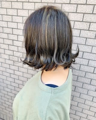 Lia&汐見悠佑 暗髪ハイライト