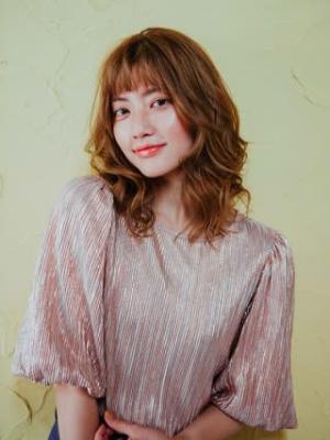 ゆるふわ巻き髪レイヤー