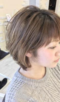 透明感抜群！ベージュハイライト
