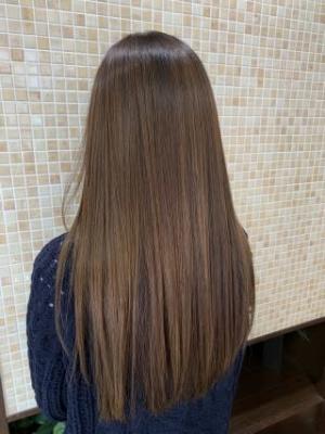 ★Aqua color×Long layer★