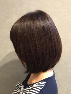 小顔前髪大人ボブ☆