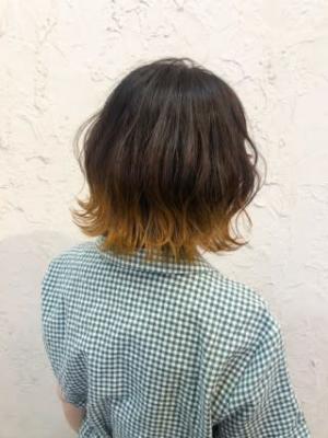 【flor 戸塚】*グラデーション+イエローブラウン*