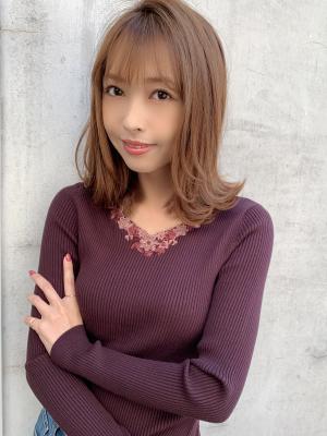 【重山】外ハネ小顔ロブ♪