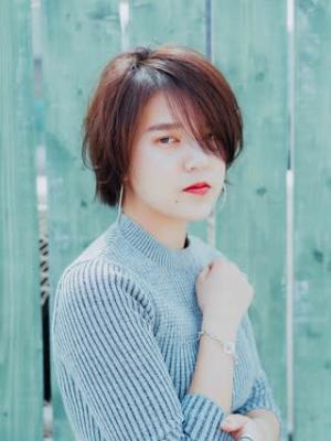 大人ショートボブ