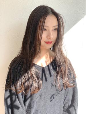 美髪柔らか大人ロング
