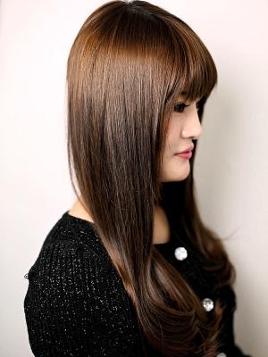 グラマージュなブラウンヘアー