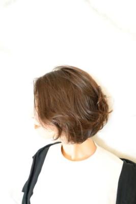 大人キレイなボブスタイル