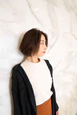 大人キレイなボブスタイル