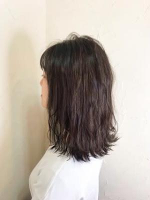 【reir下北沢】*無造作ウェーブ+ダークブランジュ*