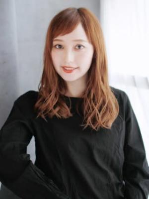 Aラインセミウエットのミックスカール