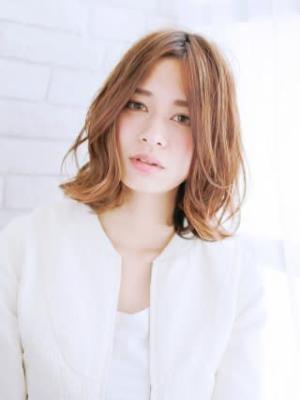 柔らかいミックスカール