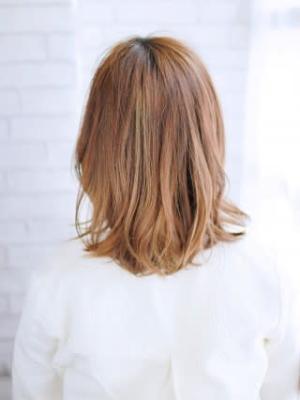 柔らかいミックスカール