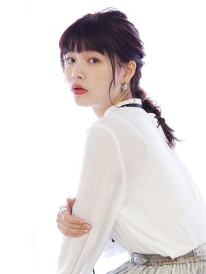 結婚式や普段使いにもOK♪ゆるふわ編み下ろし