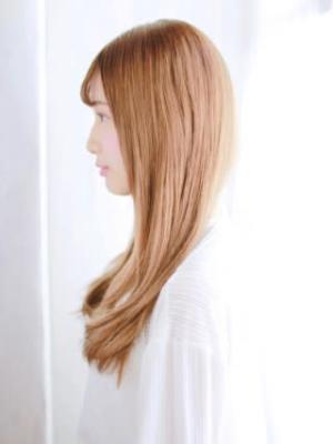抜け感リラックスストレート