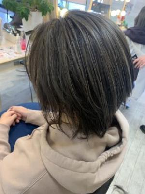 冬大人気コントラストハイライト