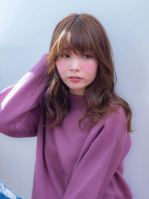 ゆるふわフェミニンロング
