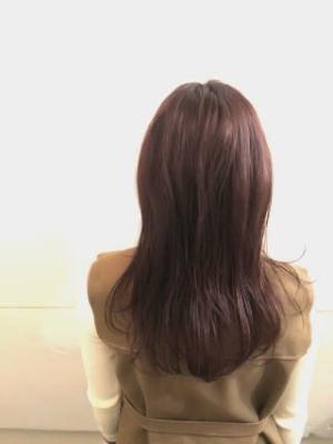 冬ボルドーカラー♪