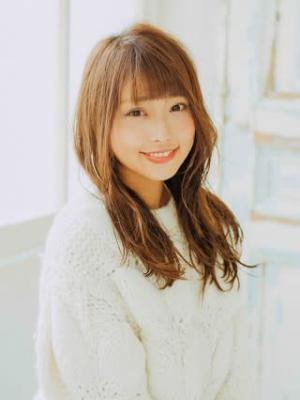シフォンベージュウェーブ