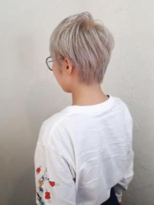 【reir下北沢】*マニッシュショート+ペールホワイト*