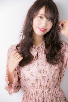 小顔大人かわいい無造作カールモカベージュ♪　担当 戸田