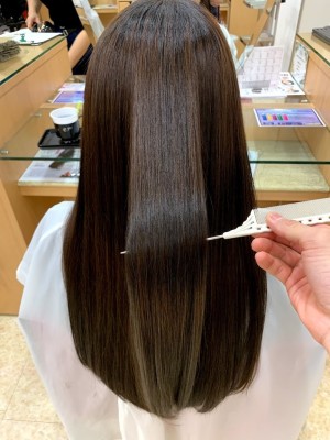 美髪チャージで艶髪