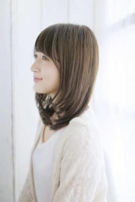 ゆるふわ内巻きレイヤースタイル