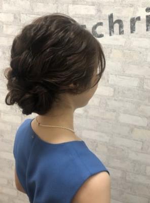 keistyle＊編み込みシニヨン ヘアセット