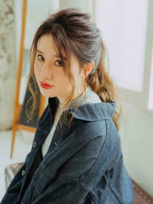 ロングヘア簡単アレンジ
