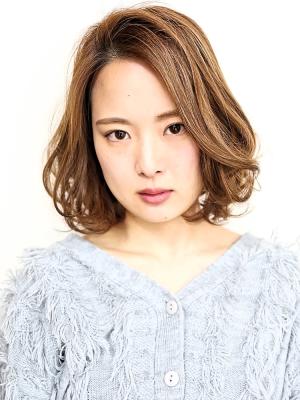 艶髪クールボブスタイル