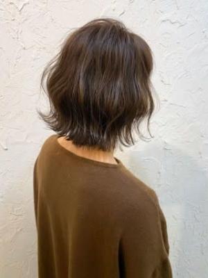 【flor 戸塚】*ウォーターホールボブ+モノトーンアッシュ