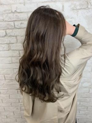 グレージュ、イルミナカラー、池袋、透明感