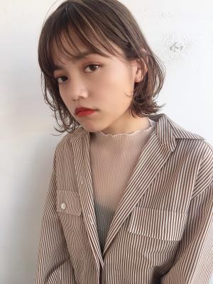 大人小顔外ハネくびれボブ　72