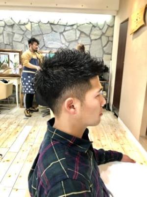 ワイルドアップバングショート
