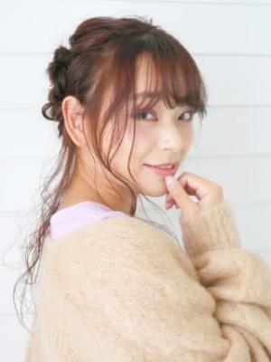 大人可愛いタイトロープ編みアレンジ 大人可愛いタイトロープ編みアレンジのイメージ画像