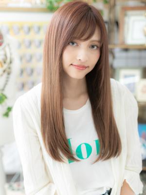 外国人風☆エキゾチック小顔ストレート　ブランジュ