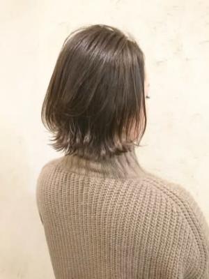 【flor 戸塚】シークレットハイライト+プラチナグレージュ