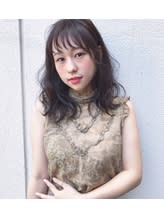 シースルーバング×大人カール【sourire 神田】 シースルーバング×大人カール【sourire 神田】のイメージ画像