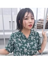 大人気シースルーバング×外ハネボブ 大人気シースルーバング×外ハネボブのイメージ画像